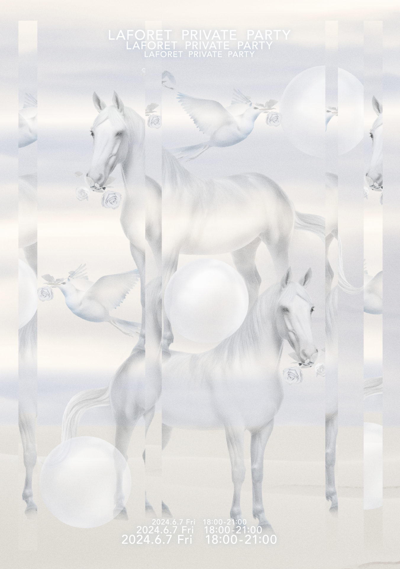 Laroret　PRIVATE PARTY Key Visual